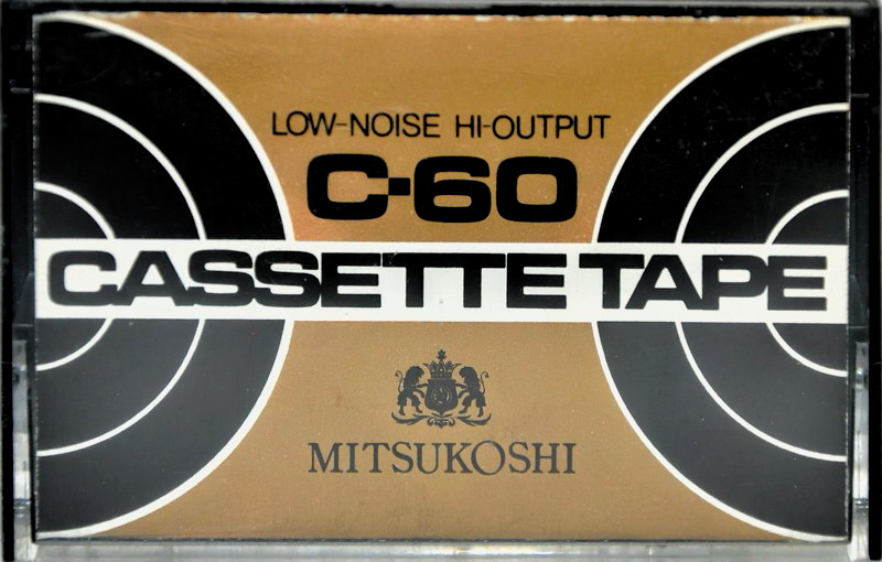Compact Cassette Mitsukoshi 60 Type I Normal Japan