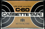 Compact Cassette Mitsukoshi 60 Type I Normal Japan