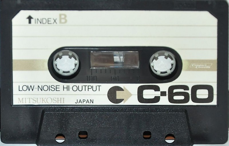 Compact Cassette:  Mitsukoshi -  60