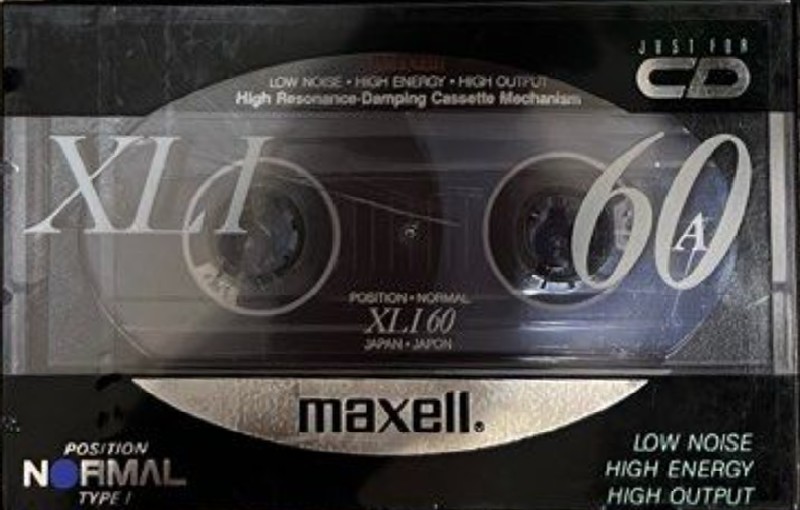 Compact Cassette: Maxell / Hitachi Maxell - XLI 60