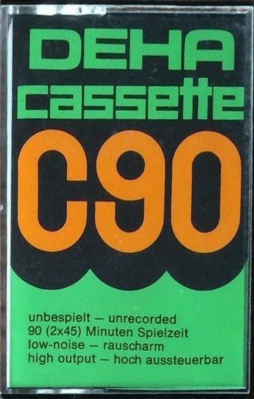 Compact Cassette: Unknown Deha -  90