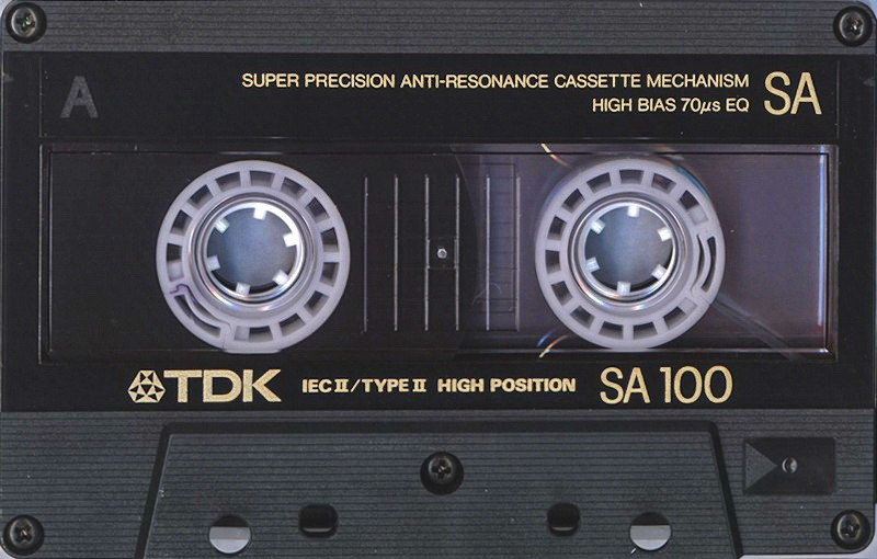 Compact Cassette: TDK  - SA 100