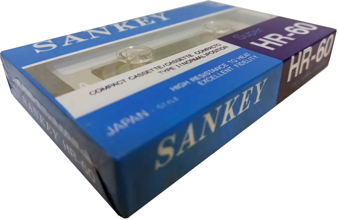 Compact Cassette Sankey HR 60 Type I Normal 1986 Latin America