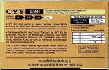 Compact Cassette CYY AU 60 Type I Normal 1988 Europe