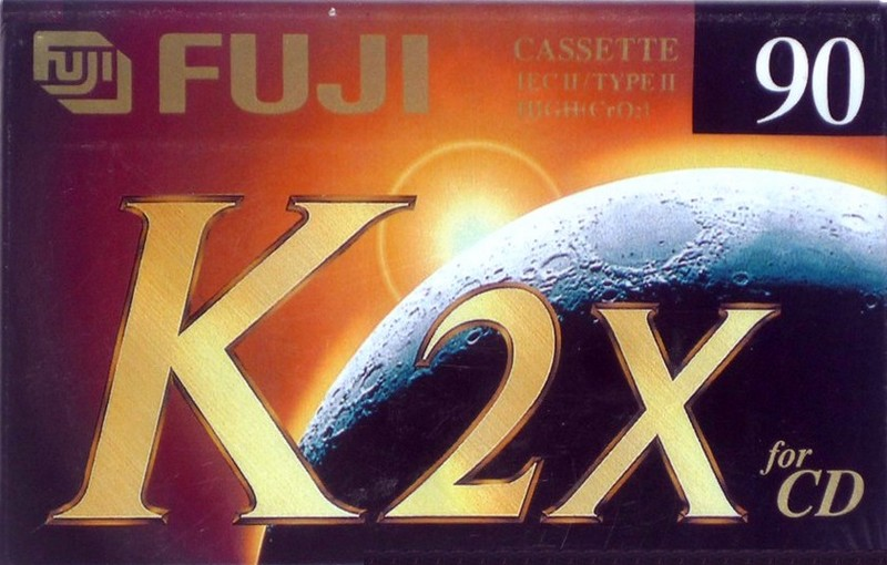 Compact Cassette Fuji K2 X 90 Type II Chrome 1995 Europe