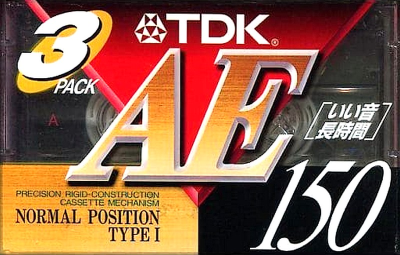 3 pack: TDK  - AE 150