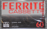 Compact Cassette Ferrite 60 Type I Normal Latin America