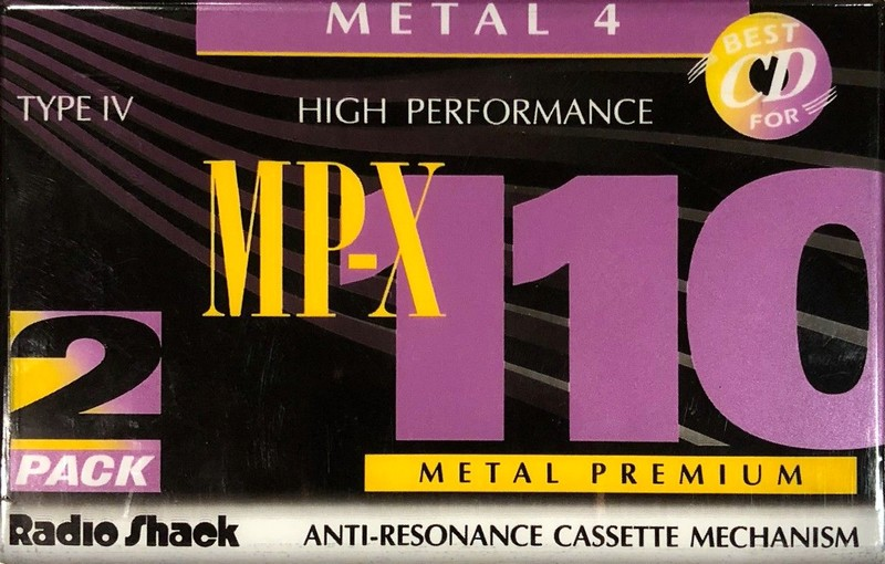 Compact Cassette: Realistic Radio Shack - MP-X 110