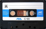 Compact Cassette JVC 90 Type IV Metal 1979 Japan
