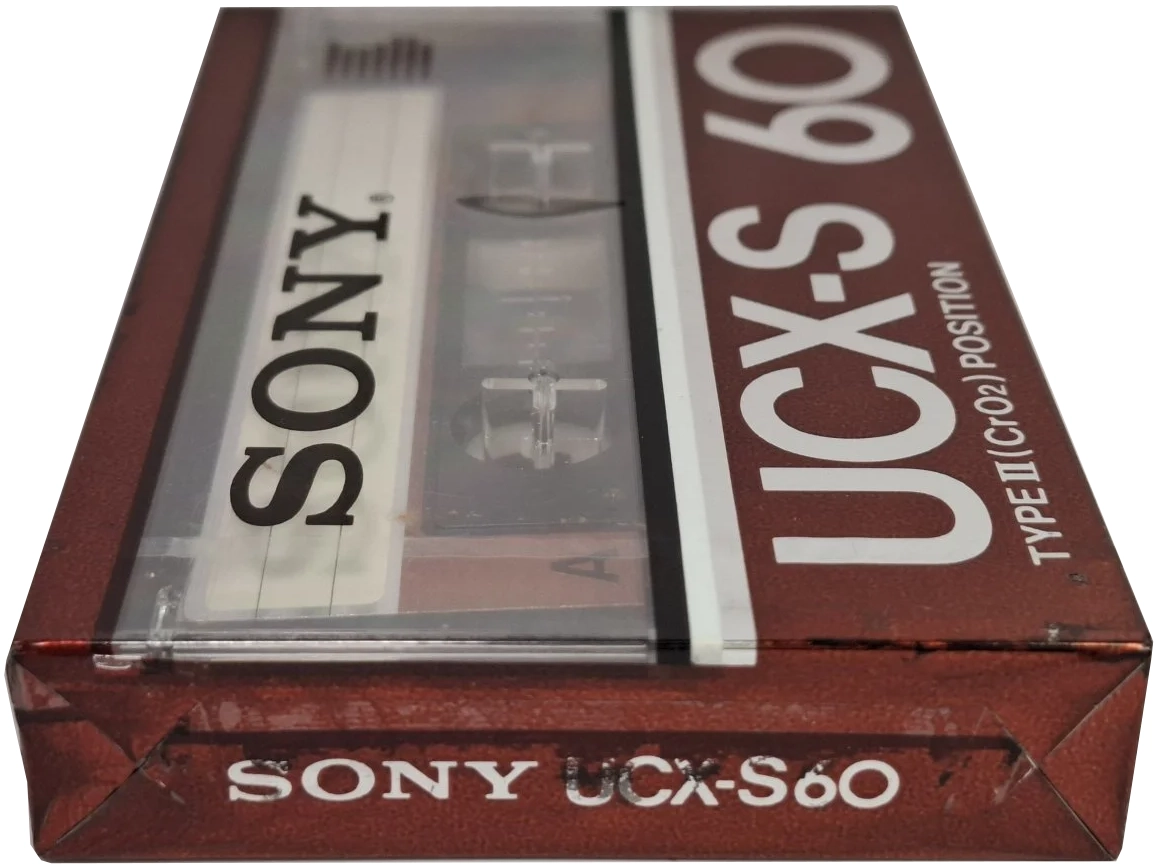 Compact Cassette Sony UCX-S 60 Type II Chrome 1983 Japan