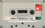 Compact Cassette BASF 90 Type I Normal 1969 Europe