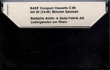Compact Cassette BASF 90 Type I Normal 1969 Europe