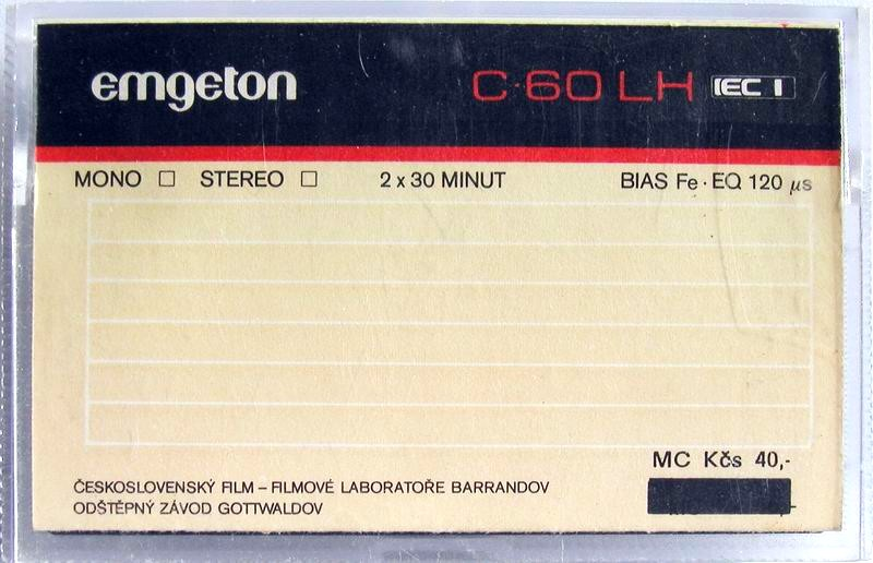 Compact Cassette:  Emgeton - LH 60