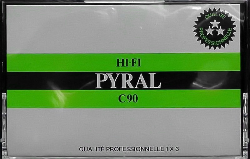 Compact Cassette Pyral HI-FI 90 Type I Normal 1978 France
