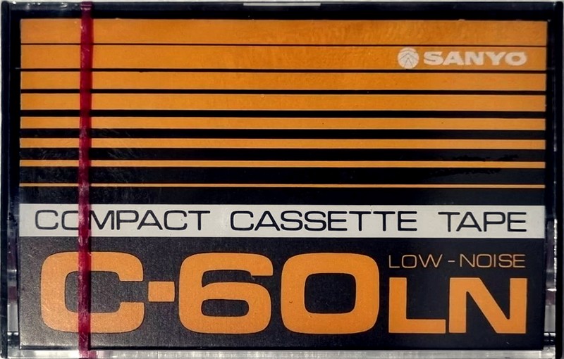 Compact Cassette Sanyo LN 60 Type I Normal 1976 Japan