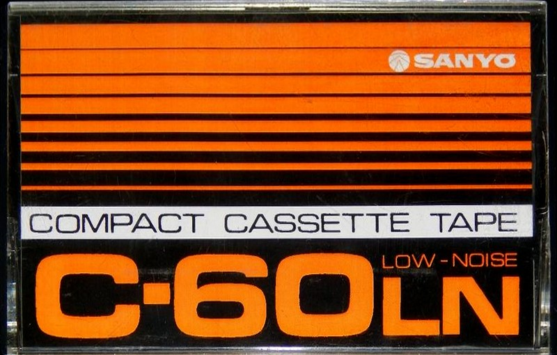 Compact Cassette Sanyo LN 60 Type I Normal 1976 Japan