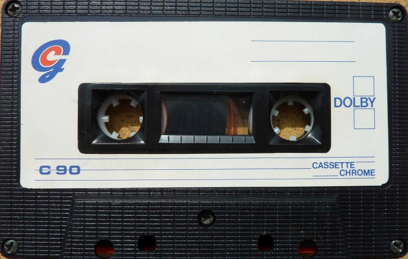 Compact Cassette casino 90 "GC" Type II Chrome France