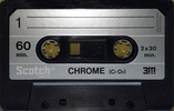 Compact Cassette Scotch Chrome 60 Type II Chrome 1976 Europe