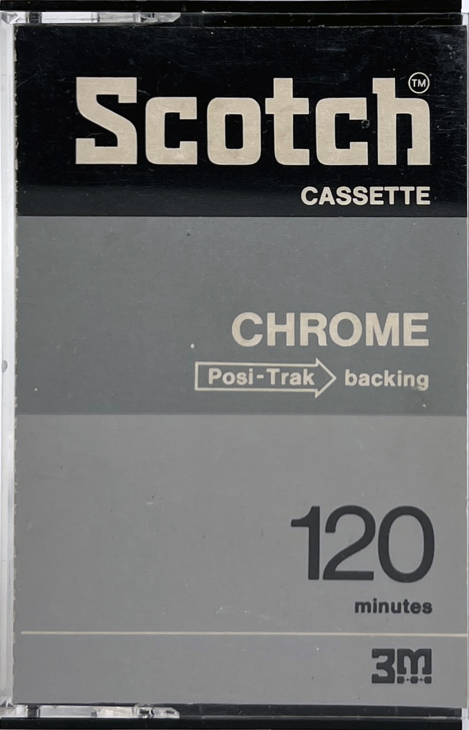 Compact Cassette Scotch Chrome 120 Type II Chrome 1973 Europe