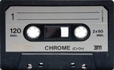 Compact Cassette Scotch Chrome 120 Type II Chrome 1973 Europe