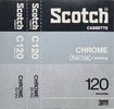 Compact Cassette Scotch Chrome 120 Type II Chrome 1973 Europe