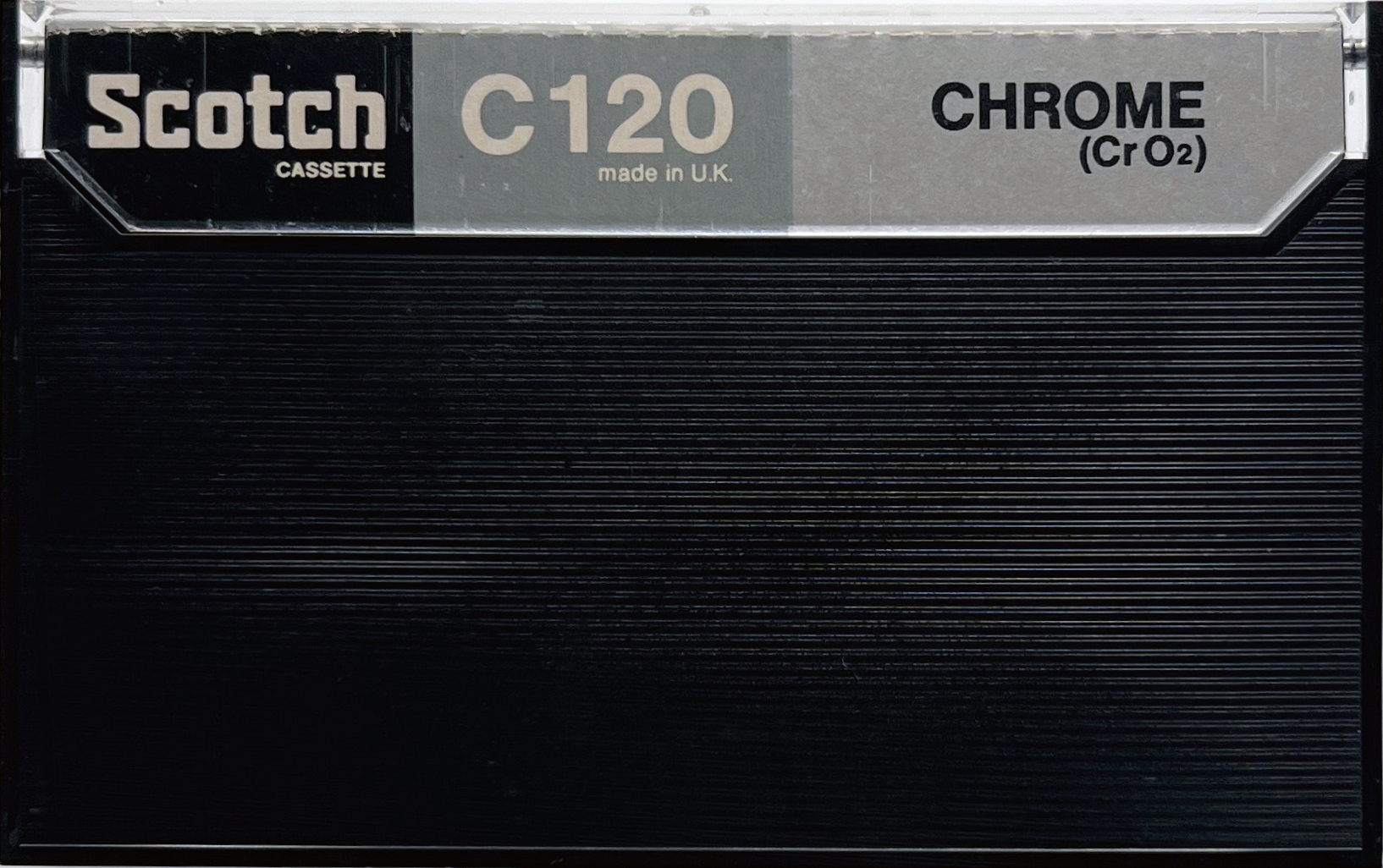 Compact Cassette Scotch Chrome 120 Type II Chrome 1973 Europe