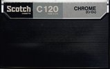 Compact Cassette Scotch Chrome 120 Type II Chrome 1973 Europe