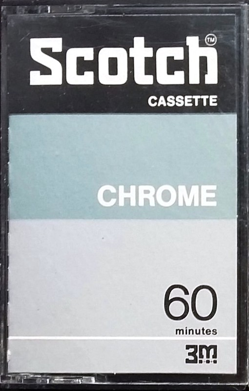 Compact Cassette: 3M Scotch - Chrome 60