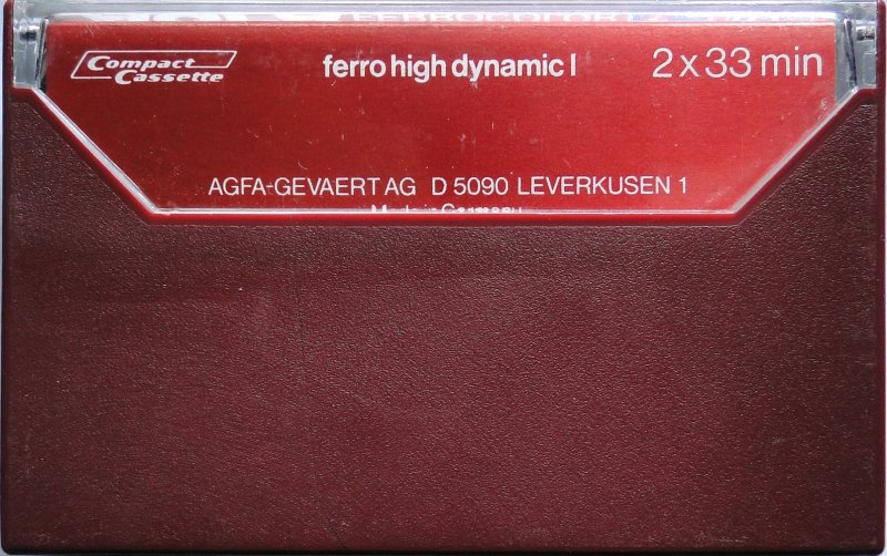 Compact Cassette: AGFA  - Ferrocolor 60+6