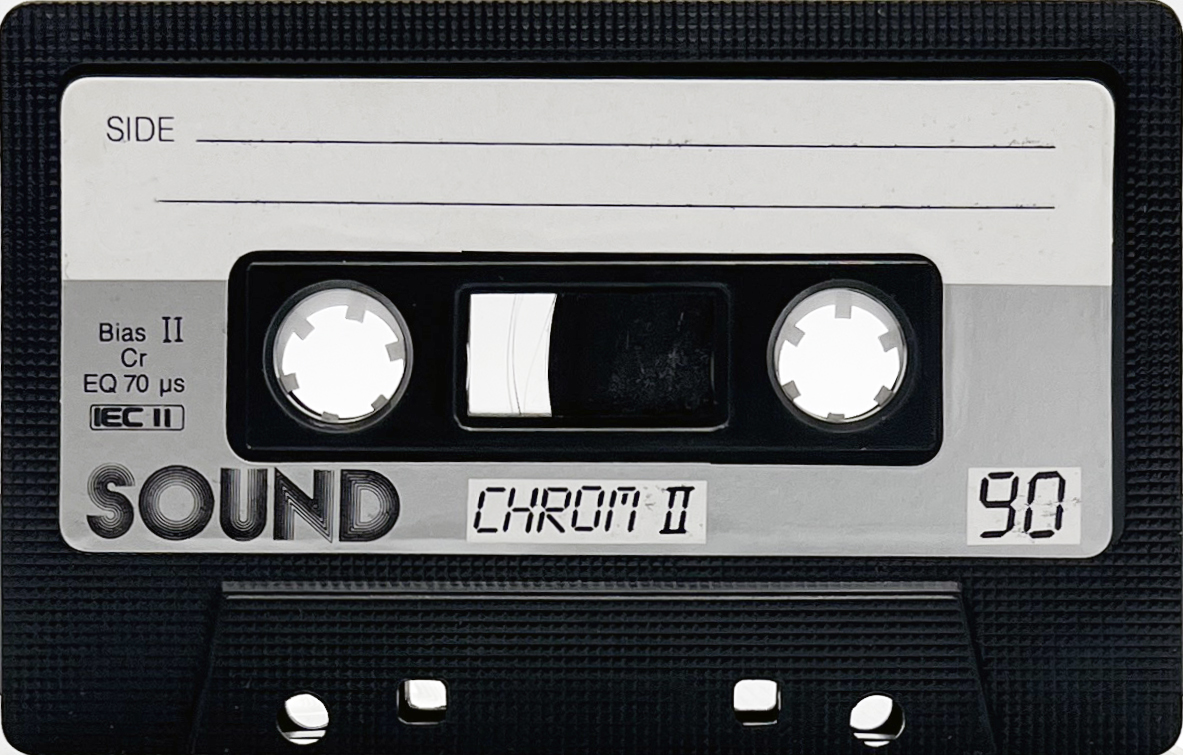 Compact Cassette Sound 90 Type II Chrome 1988 Europe
