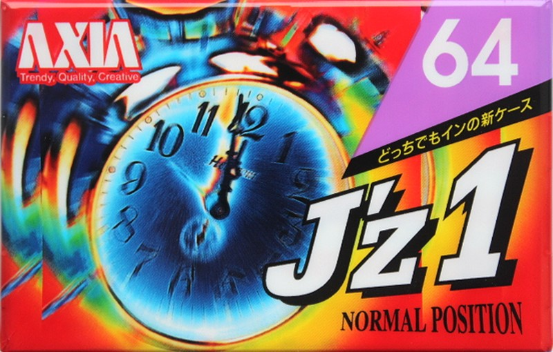 Compact Cassette AXIA J`z 1 64 "JZ1G 64" Type I Normal 1997 Japan