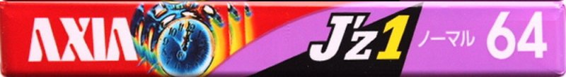 Compact Cassette AXIA J`z 1 64 "JZ1G 64" Type I Normal 1997 Japan