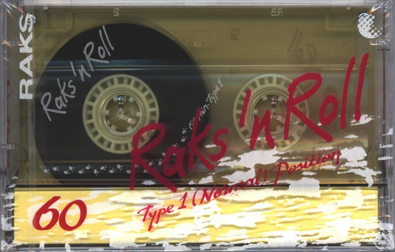 Compact Cassette RAKS Raks `n Roll 60 Type I Normal 1996 Europe
