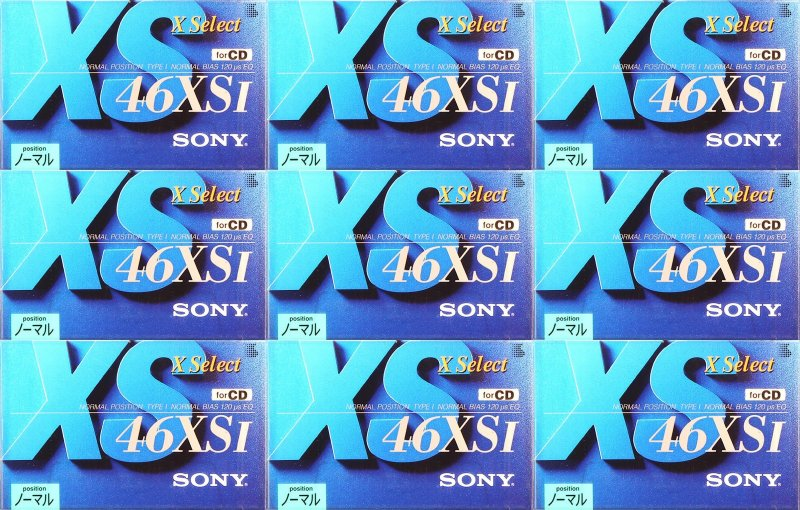 Compact Cassette: Sony  - X Select 46