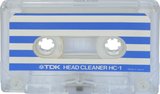 Compact Cassette TDK "HC-1" Cleaning Cassette 1982 Worldwide