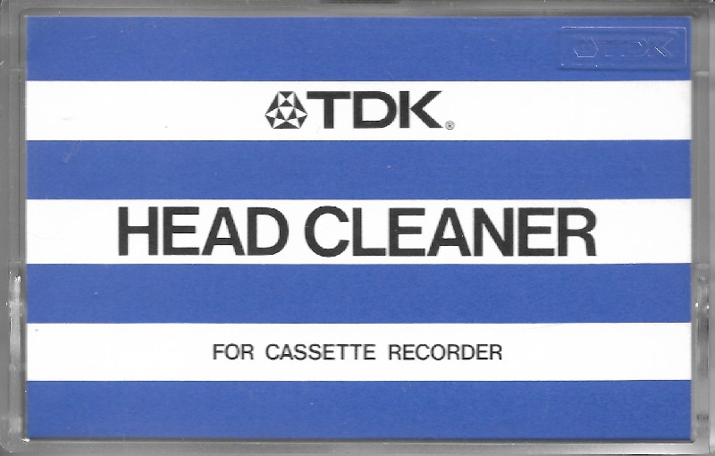 Compact Cassette TDK "HC-1" Cleaning Cassette 1982 Worldwide