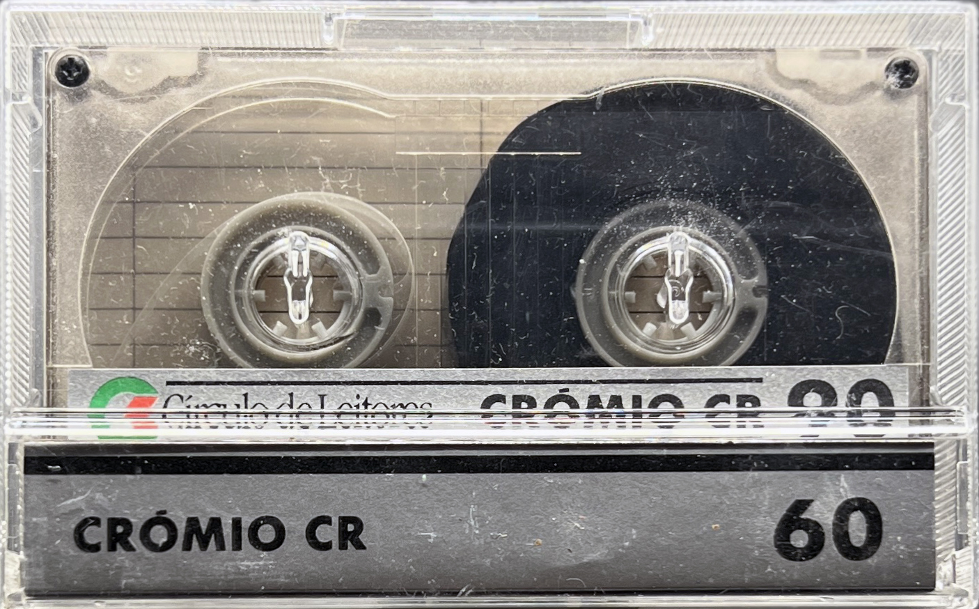 Compact Cassette Circulo de Leitores 60 "Cromio CR" Type II Chrome Portugal