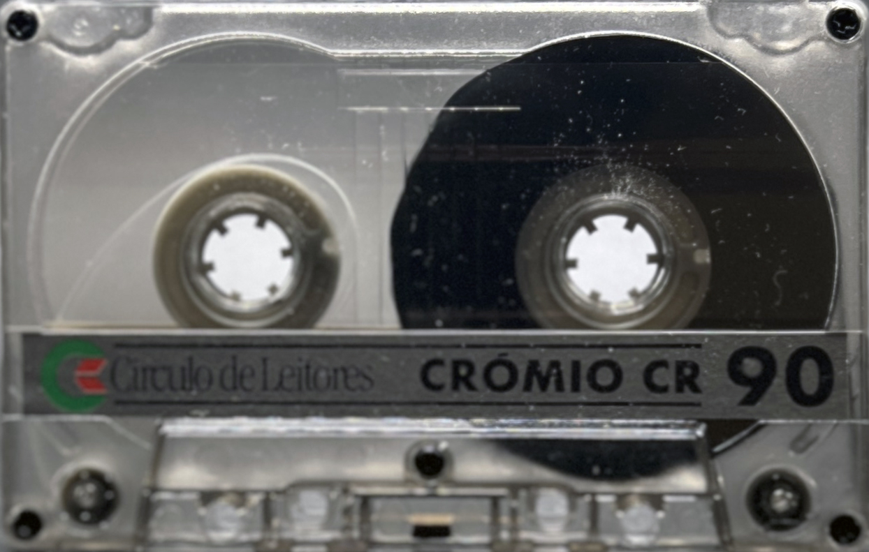 Compact Cassette Circulo de Leitores 60 "Cromio CR" Type II Chrome Portugal
