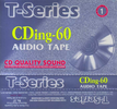 Compact Cassette T-Series CDing 60 Type I Normal 2000 India