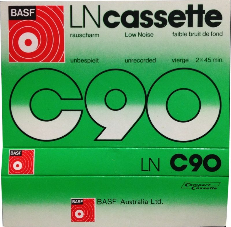 Compact Cassette: BASF  -  90