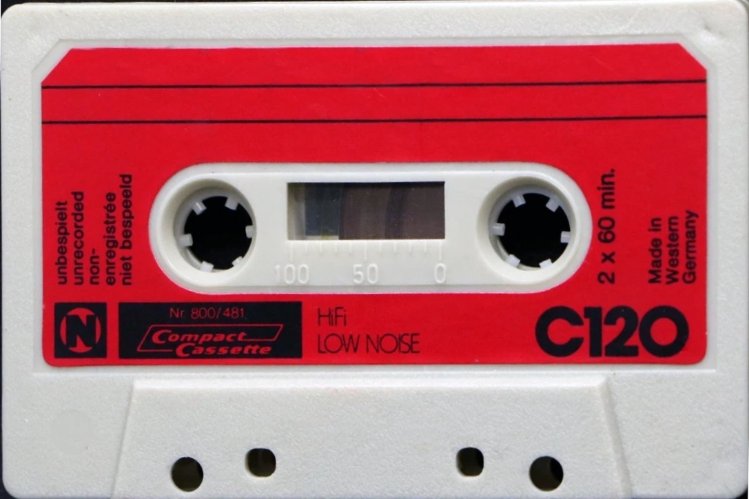 Compact Cassette Neckermann 120 "white" Type I Normal 1976 Germany
