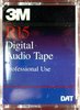 Digital Audio Tape 3M 15 Type IV Metal 1988 North America