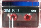 Digital Audio Tape 3M 15 Type IV Metal 1988 North America