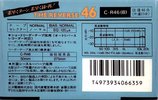 Compact Cassette Sanyo The Reverse 46 "C-R46(B)" Type I Normal 1986 Japan