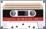 Compact Cassette Emgeton LH 60 Type I Normal 1989 Czechoslovakia