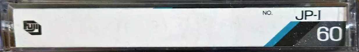 Compact Cassette Fuji JP-I 60 Type I Normal 1989 Europe