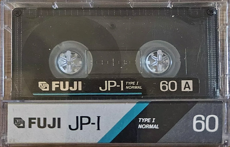 Compact Cassette Fuji JP-I 60 Type I Normal 1989 Europe