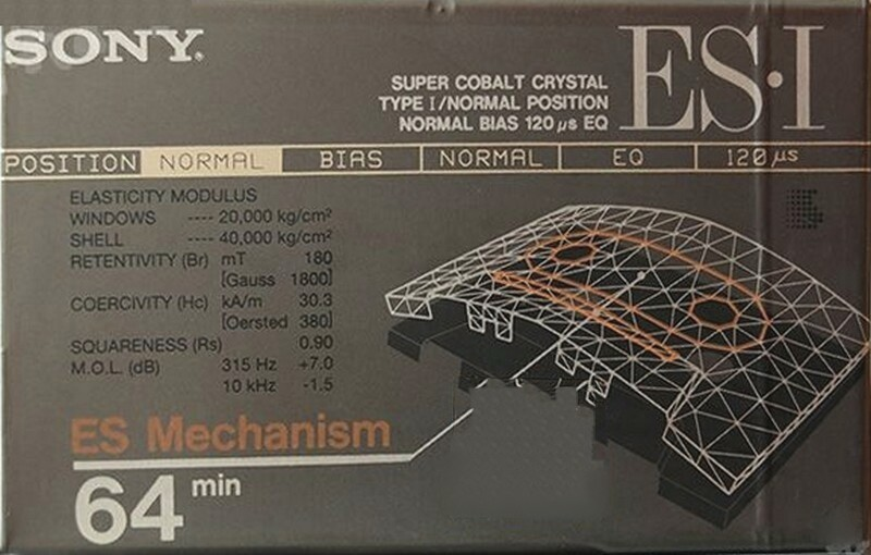 Compact Cassette: Sony  - ES-I 64