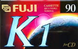 Compact Cassette Fuji K1 90 Type I Normal 1995 Europe