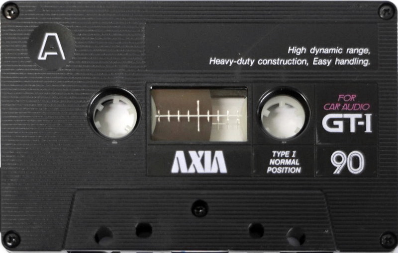 Compact Cassette: FUJI AXIA - GT-I 90